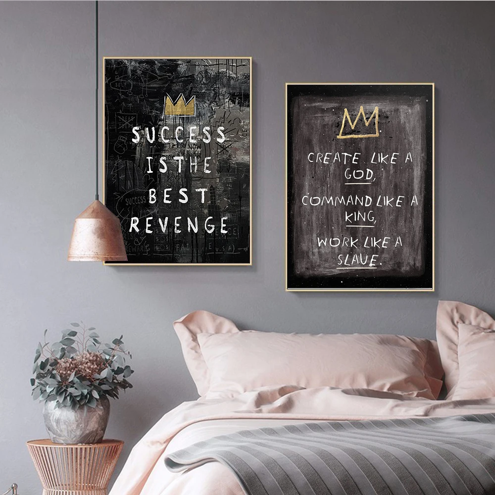 Wall Art Home Decor Canvas Prints Motivational Success Is The Best Revenge Poster Nordic Painting Living Room Modular Pictures
Wall Art Home Decor Canvas Prints Motivational Success Is The Best Revenge Poster Nordic Painting Living Room Modular Pictures