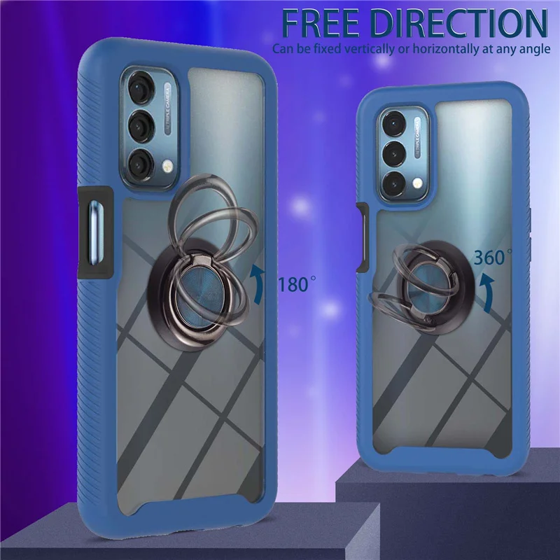 Finger Ring Phone Case For OPPO A54 A74 A93 5G A53 A94 4G Reno 5 Lite Oneplus N200 Shockproof Stand Cases 3 in 1 Back Cover Capa
Finger Ring Phone Case For OPPO A54 A74 A93 5G A53 A94 4G Reno 5 Lite Oneplus N200 Shockproof Stand Cases 3 in 1 Back Cover Capa