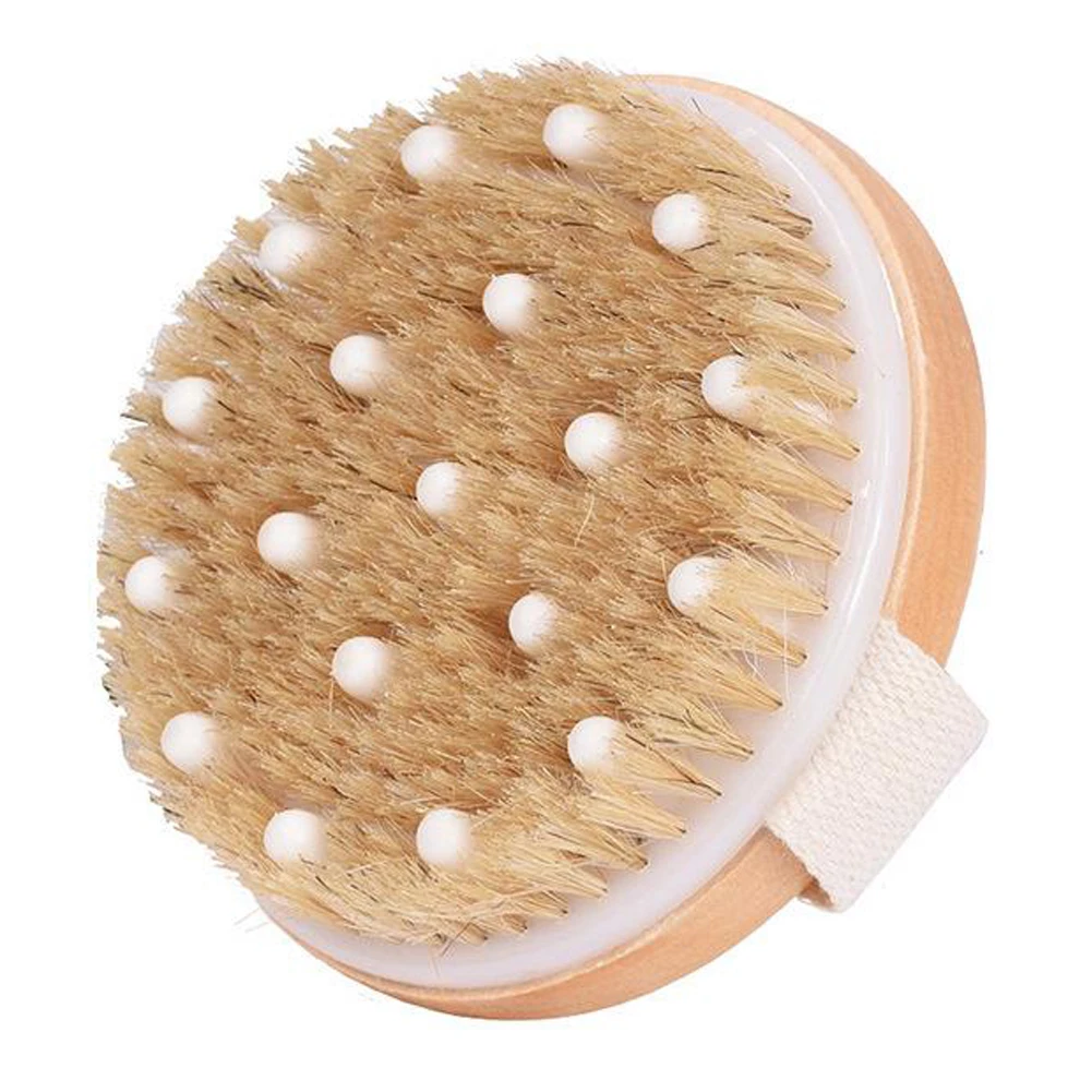 2 In 1 Dry Skin Body Brush Natural Bristle Dead Skin Remover Anti Cellulite Exfoliates Blood Circulation Health Massage Tools
2 In 1 Dry Skin Body Brush Natural Bristle Dead Skin Remover Anti Cellulite Exfoliates Blood Circulation Health Massage Tools