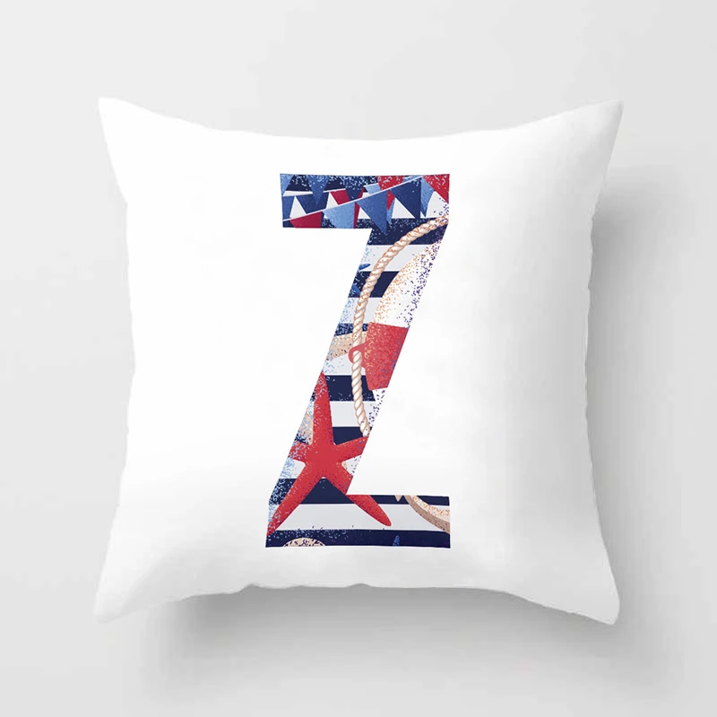 1pcs Simple Stripe English Letter Alphabet Cushion Cover Polyester Throw Pillowcase Sofa Home Decorative Pillow Covers 40867
1pcs Simple Stripe English Letter Alphabet Cushion Cover Polyester Throw Pillowcase Sofa Home Decorative Pillow Covers 40867