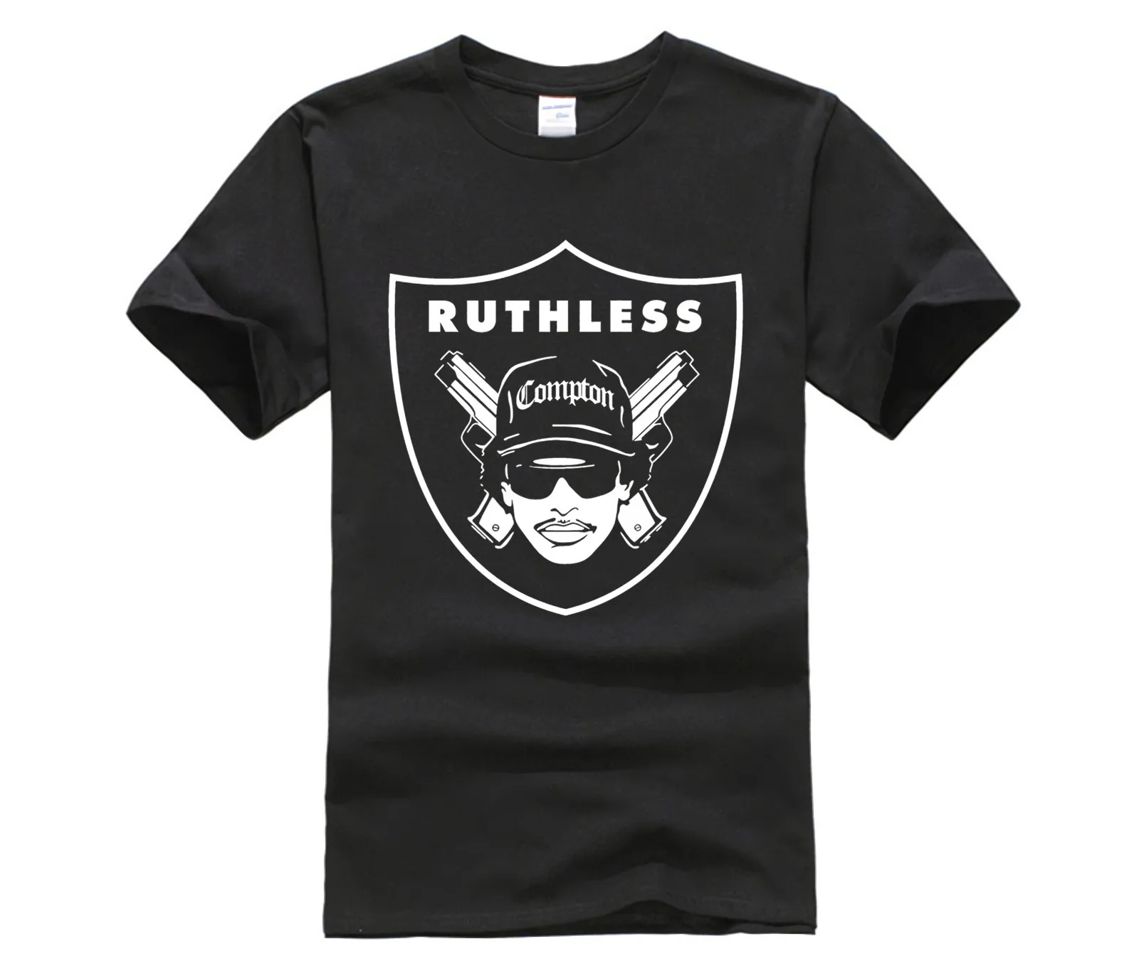 Men's Print Casual 100% Cotton T-Shirt Popular Stile Hip Hop Uomo T Shirt Top Eazy E Compton Oakland Raiders Mens T Shirt
Men's Print Casual 100% Cotton T-Shirt Popular Stile Hip Hop Uomo T Shirt Top Eazy E Compton Oakland Raiders Mens T Shirt