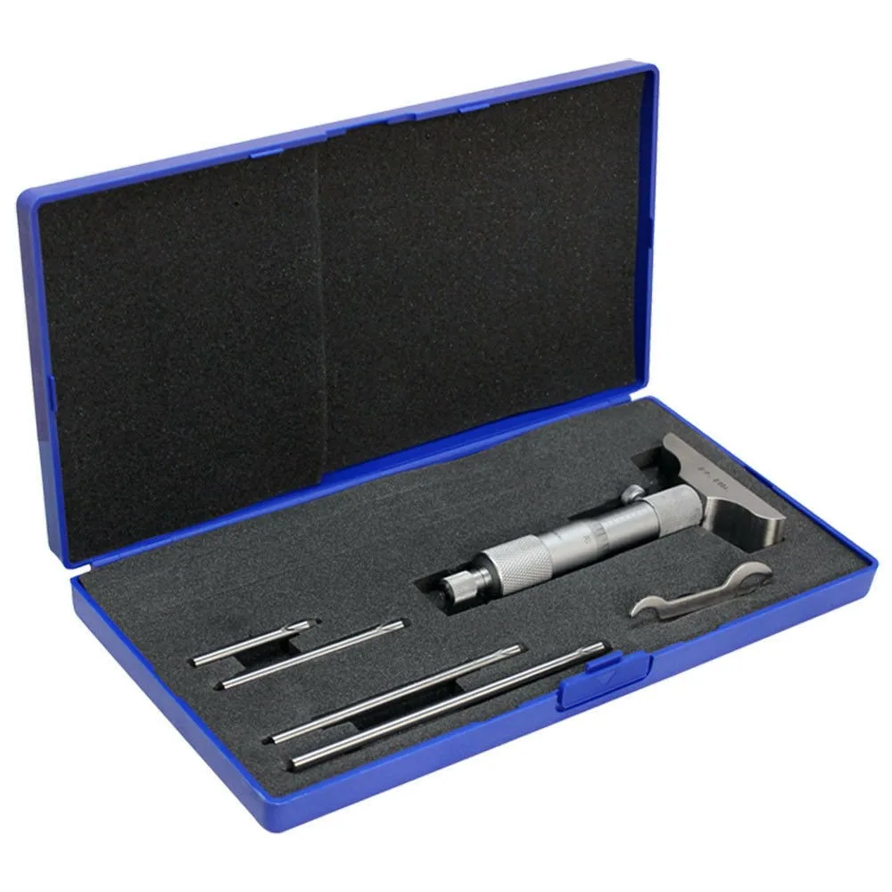 0-150mm Depth Micrometer 0.01mm Depth Micrometer Gauge Kit Measuring Caliper Tool 0.0002" Accuracy Depth Micrometer Gauge
0-150mm Depth Micrometer 0.01mm Depth Micrometer Gauge Kit Measuring Caliper Tool 0.0002" Accuracy Depth Micrometer Gauge