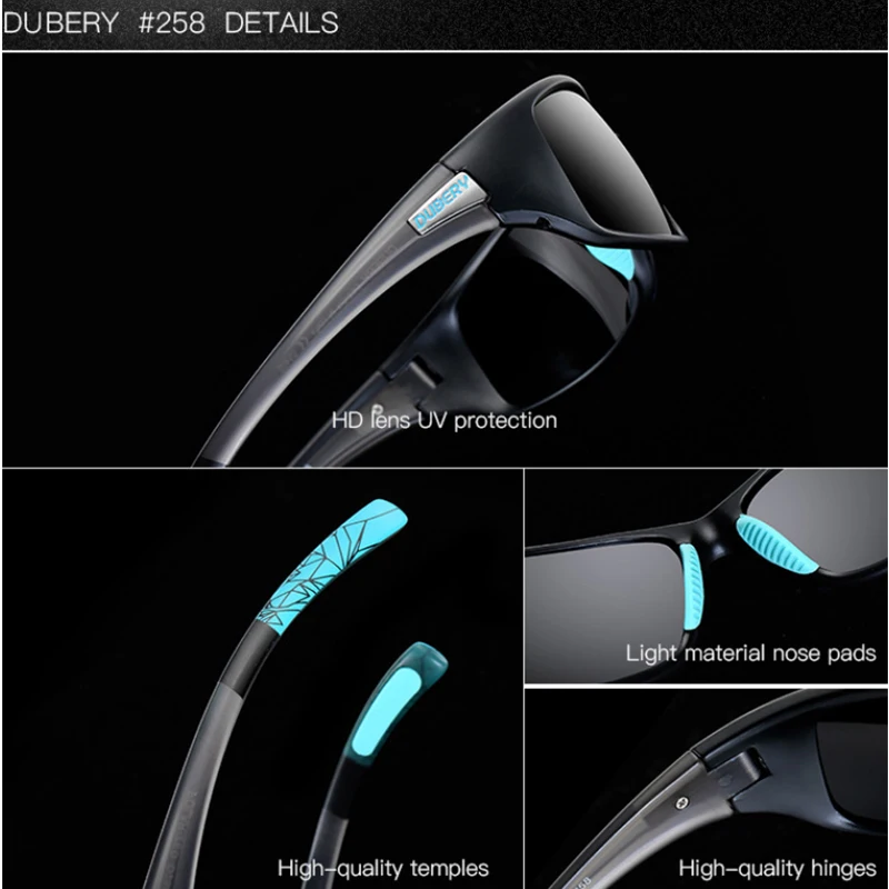 Men Fishing Outdoors Polarized Sunglasses Fashion Brand DUBERY Original Design Sport Style Sun Glasses UV400 Lens Goggles XH7
Men Fishing Outdoors Polarized Sunglasses Fashion Brand DUBERY Original Design Sport Style Sun Glasses UV400 Lens Goggles XH7
