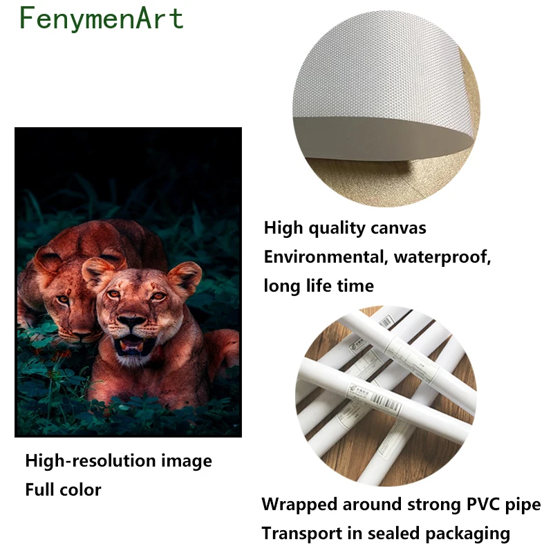 Modern Animals Canvas Painting Forest Tiger Leopard Elephant Deer Poster Print Nordic Wall Art Landscape Picture Room Home Decor
Modern Animals Canvas Painting Forest Tiger Leopard Elephant Deer Poster Print Nordic Wall Art Landscape Picture Room Home Decor