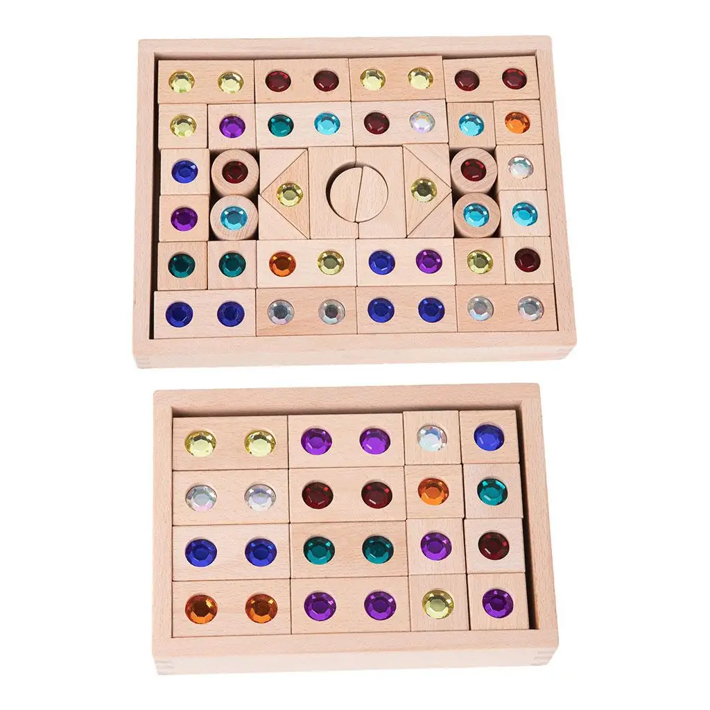 Wood Building Blocks Toys Creative Bricks Toys Educational Toys Construction Building Toys for Baby Toddlers Kids Children
Wood Building Blocks Toys Creative Bricks Toys Educational Toys Construction Building Toys for Baby Toddlers Kids Children