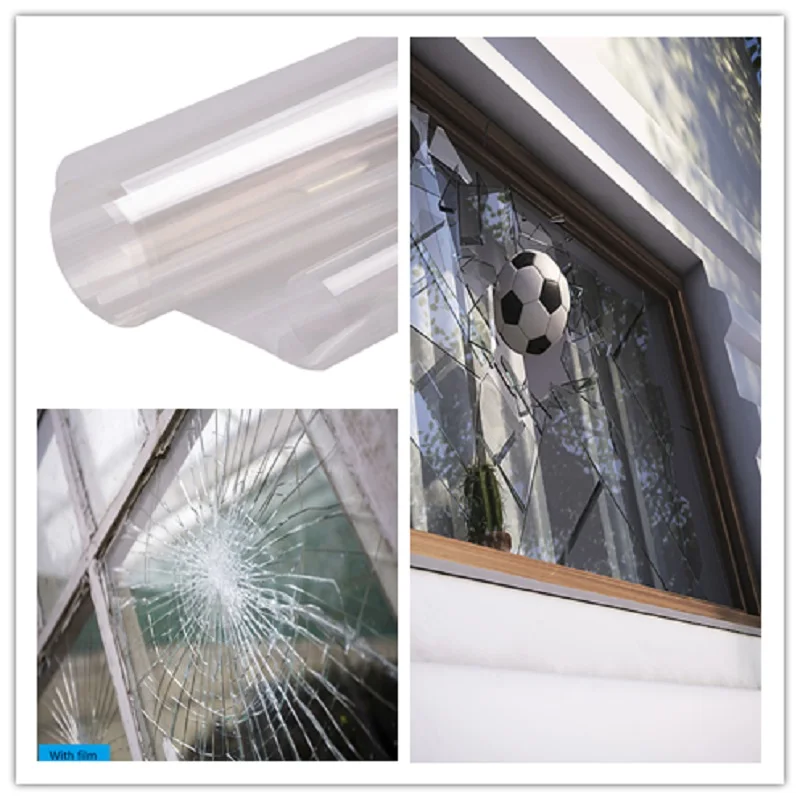 SUNICE Shatter-Proof Window Film Security and Safety Window Film for Home Building Office Window Glass Protection 50cmX800cm
SUNICE Shatter-Proof Window Film Security and Safety Window Film for Home Building Office Window Glass Protection 50cmX800cm