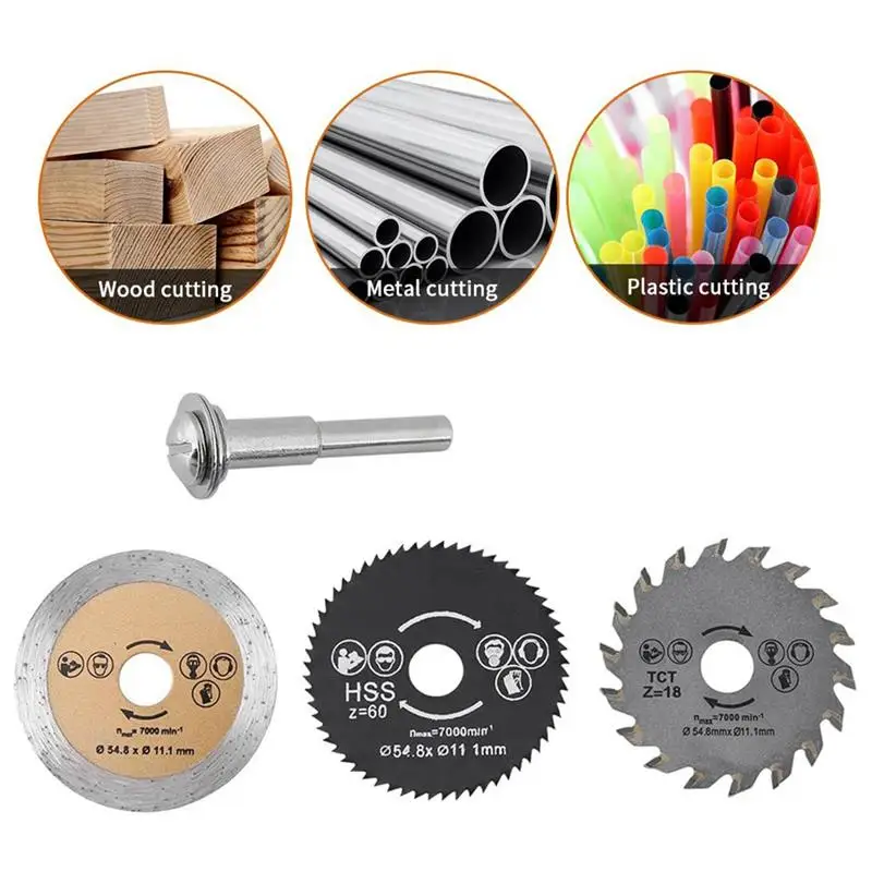 3 PCS Mini Wood Circular Saw Blade Wood Saw Blade Mini Circular Trim Blade Rotary Tool High Speed Steel Dremel Accesorios
3 PCS Mini Wood Circular Saw Blade Wood Saw Blade Mini Circular Trim Blade Rotary Tool High Speed Steel Dremel Accesorios