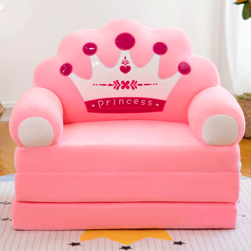 Three-layer Folding Kid Sofa Bed Nap Fashion Cartoon Crown Seat Cute Baby Stool Kindergarten Cushion Lazy Sofa Child Chair
Three-layer Folding Kid Sofa Bed Nap Fashion Cartoon Crown Seat Cute Baby Stool Kindergarten Cushion Lazy Sofa Child Chair