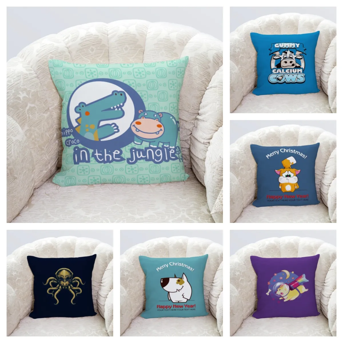 Nordic Ins Cartoon Plush Pillowcase Living Room Sofa Seat Cushion Cover Office Lumbar Cushion Cover Customizable
Nordic Ins Cartoon Plush Pillowcase Living Room Sofa Seat Cushion Cover Office Lumbar Cushion Cover Customizable