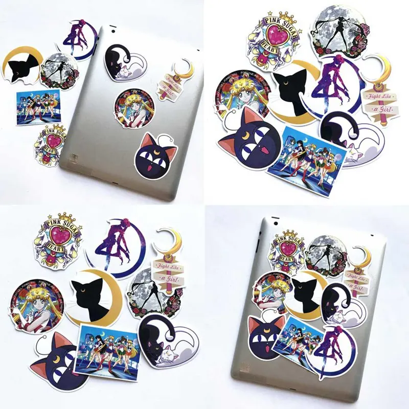 9pcs Classics Anime Cute Sailor Moon Stickers For Girl Children Mobile Phone Laptop Luggage Guitar Case Skateboard Bike Stickers
9pcs Classics Anime Cute Sailor Moon Stickers For Girl Children Mobile Phone Laptop Luggage Guitar Case Skateboard Bike Stickers