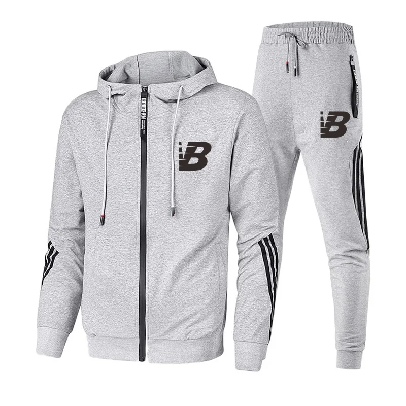 Men's football uniform casual sportswear hooded suit spring thin zipper jacket + pants gym running clothes streetwear 4XL
Men's football uniform casual sportswear hooded suit spring thin zipper jacket + pants gym running clothes streetwear 4XL