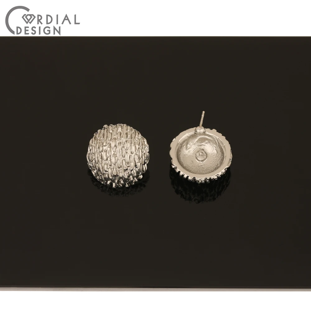 Cordial Design 50Pcs 18*18MM Jewelry Accessories/Rhodium Earrings Stud/Hand Made/DIY/Round Shape/Jewelry Findings & Components
Cordial Design 50Pcs 18*18MM Jewelry Accessories/Rhodium Earrings Stud/Hand Made/DIY/Round Shape/Jewelry Findings & Components