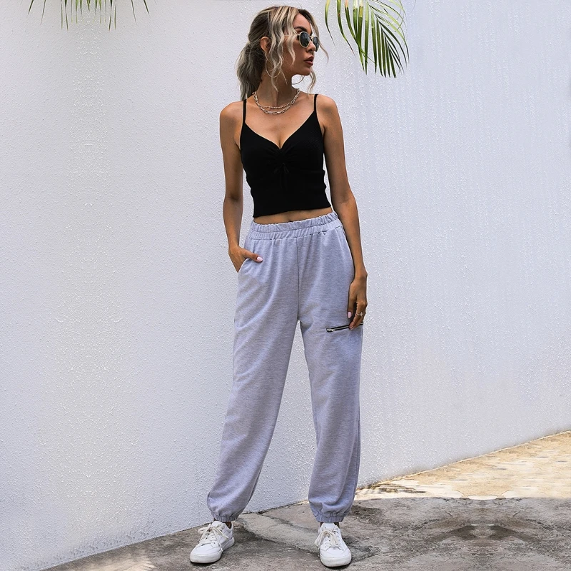 Women Casual Loose Pants with Pockets 2020 Autumn Winter Fashion Workout Long Trousers Outdoor Hiking Camping Jogger Sweatpants
Women Casual Loose Pants with Pockets 2020 Autumn Winter Fashion Workout Long Trousers Outdoor Hiking Camping Jogger Sweatpants