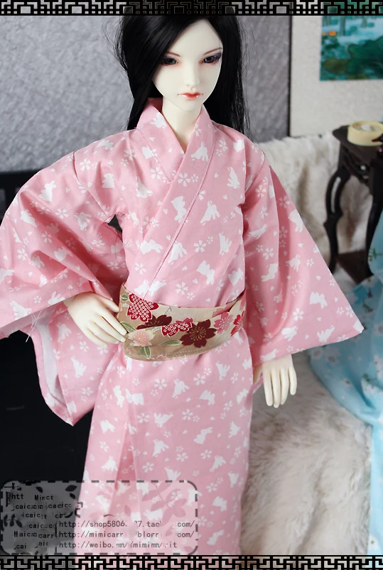

1/3 scale BJD clothes ancient costume Japanese kimono Bathrobe for BJD/SD SD13 SSDF Strong uncle doll accessories C310