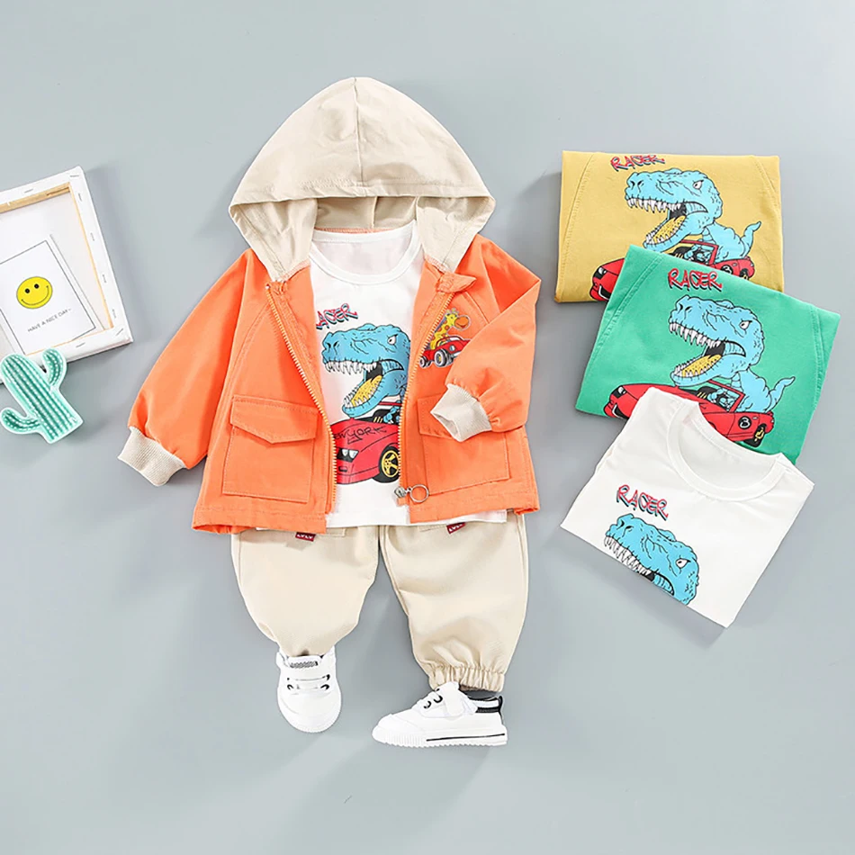 Toddler Boys Clothing Set 3 Pcs Spring Autumn Fashion Outfits Jacket Coat+ Shirt+Pants Costume Infant Children Kids Suit
Toddler Boys Clothing Set 3 Pcs Spring Autumn Fashion Outfits Jacket Coat+ Shirt+Pants Costume Infant Children Kids Suit