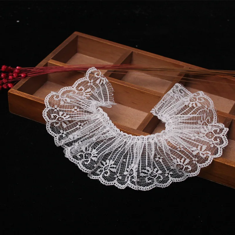 1Yards Pleated Guipure Tulle Lace Trim 5cm White Lace Ribbon Diy Sewing Embroidery Laces Fabric Dress Decor Clothes Crafts L-45
1Yards Pleated Guipure Tulle Lace Trim 5cm White Lace Ribbon Diy Sewing Embroidery Laces Fabric Dress Decor Clothes Crafts L-45