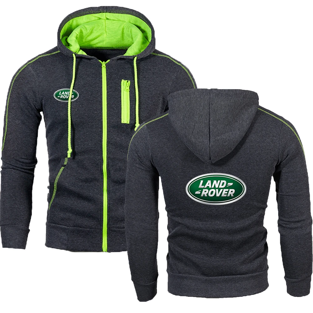 Autumn and winter men's LAND ROVER car logo tide brand printed hoodie casual sports sweater pocket zipper pullover hoodie jacket
Autumn and winter men's LAND ROVER car logo tide brand printed hoodie casual sports sweater pocket zipper pullover hoodie jacket