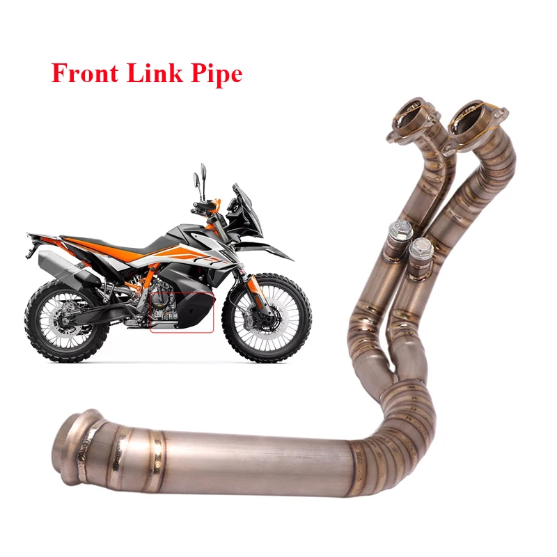 Motorcycle Modified Exhaust Header Front Connector Link Pipe Titanium Alloy Tube for 790 Adventure R 790 Adventure R Rally
Motorcycle Modified Exhaust Header Front Connector Link Pipe Titanium Alloy Tube for 790 Adventure R 790 Adventure R Rally