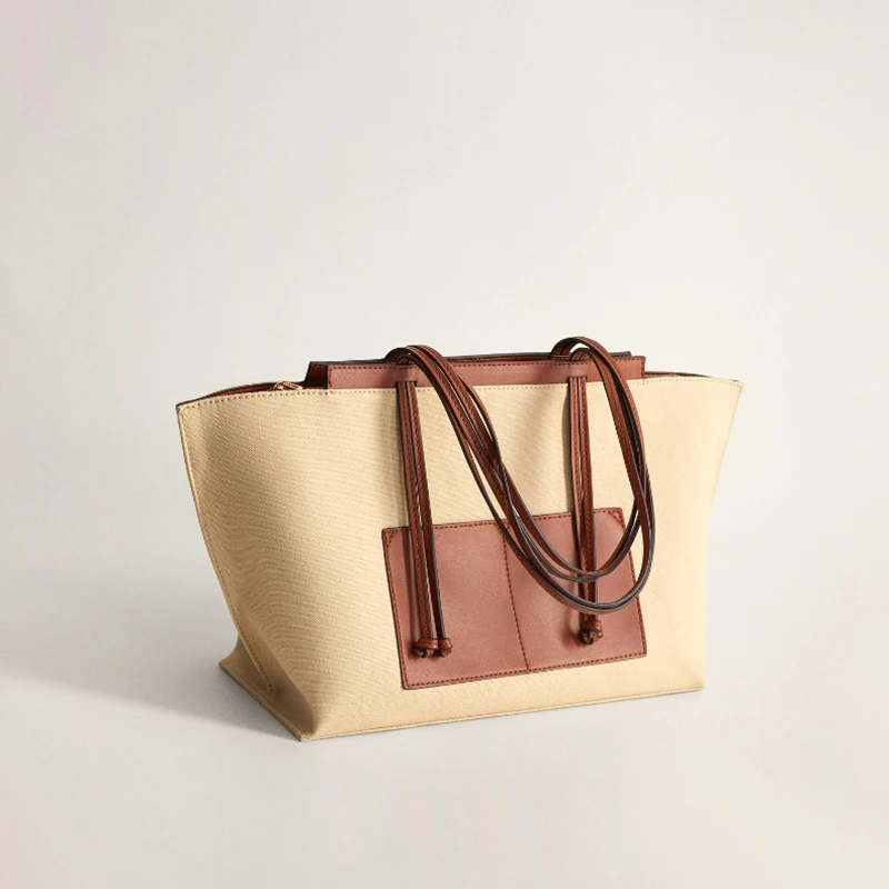 Colla 2021 Spain Bag Commuting Lady Bag Canvas Cotton Hemp Ladues Bag Sluxe Contrast Tote Bag Large Capacity Organiser Handbags
Colla 2021 Spain Bag Commuting Lady Bag Canvas Cotton Hemp Ladues Bag Sluxe Contrast Tote Bag Large Capacity Organiser Handbags