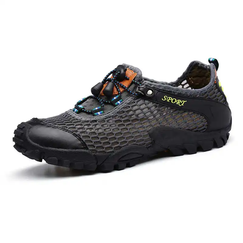 Кроссовки мужские из сетчатого материала быстросохнущие обувь болотная | Спорт и