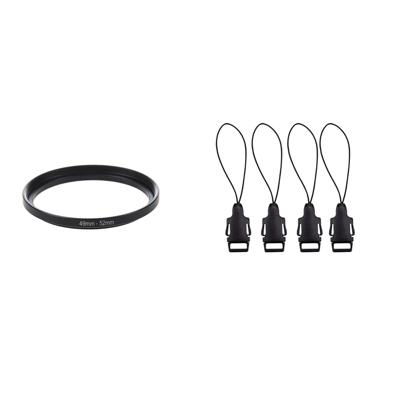 Camera Replacement Step Up Filter Ring Adapter With 4Pcs Quick Release Buckle Kit Neck Strap Camera Eyelet Sling Belt 
Camera Replacement Step Up Filter Ring Adapter With 4Pcs Quick Release Buckle Kit Neck Strap Camera Eyelet Sling Belt