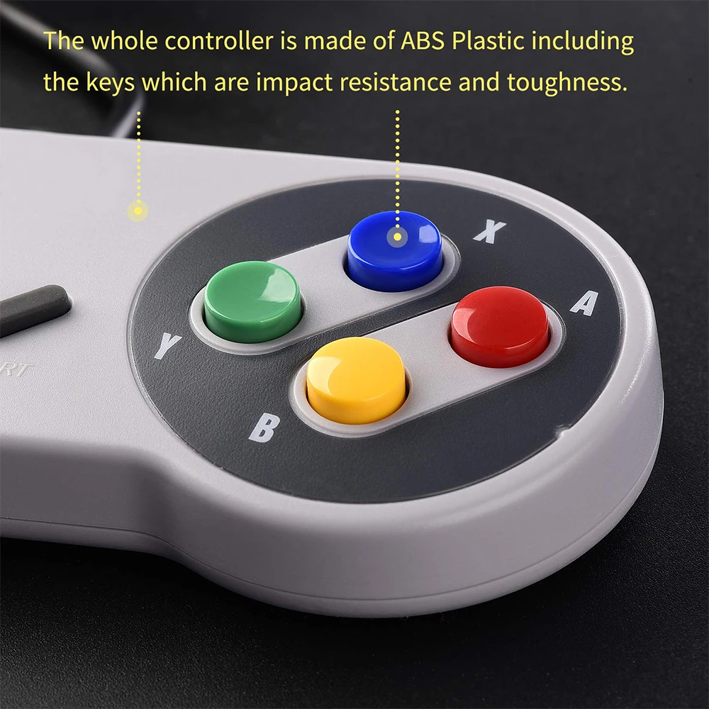 USB Controller Gamepad 2pcs Super Game Controller SNES USB Classic Gamepad Game joystick for raspberry pi
USB Controller Gamepad 2pcs Super Game Controller SNES USB Classic Gamepad Game joystick for raspberry pi