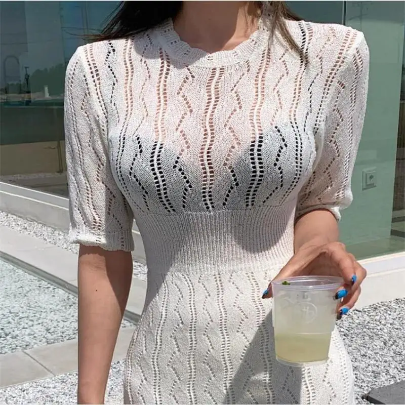 Summer Sexy Slim Dresses Women Dress Knitted Dresses Long Maxi Oversize Dresses Knitting Robe Vestidos Elastic Bodycon Dresses 
Summer Sexy Slim Dresses Women Dress Knitted Dresses Long Maxi Oversize Dresses Knitting Robe Vestidos Elastic Bodycon Dresses