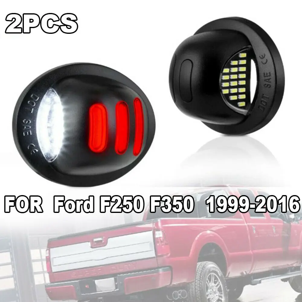 2x Car LED License Plate Lamp Tag Light White 6000k Waterproof Signal Lamp Assembly Car Accessories For Ford F250 F350 19-16
2x Car LED License Plate Lamp Tag Light White 6000k Waterproof Signal Lamp Assembly Car Accessories For Ford F250 F350 19-16