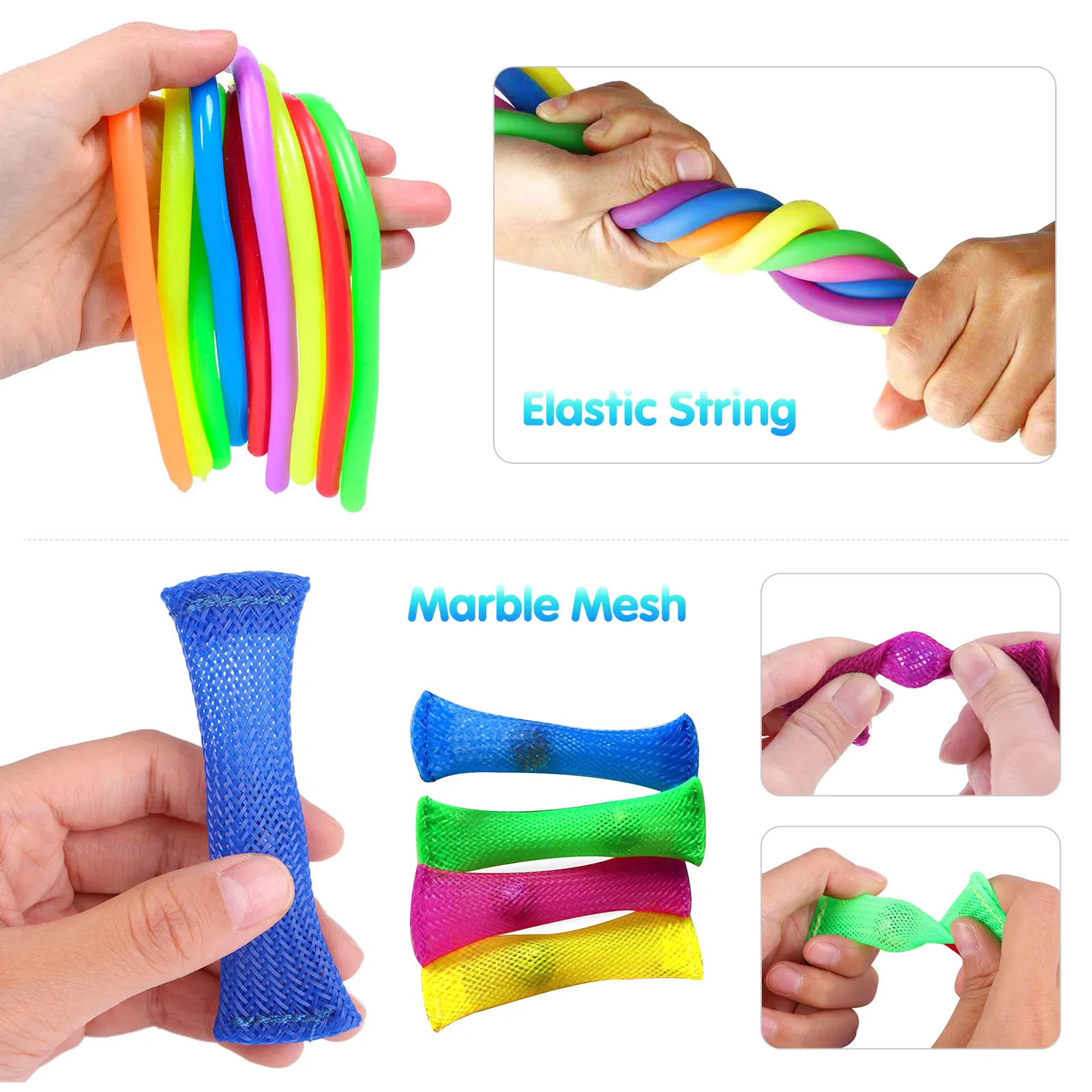 23 Pack Sensory Fidget Toys Set Stress Relief Sensory Toy Set Antistress Relief Autism Anxiety Anti Stress Bubble Toys For Kids
23 Pack Sensory Fidget Toys Set Stress Relief Sensory Toy Set Antistress Relief Autism Anxiety Anti Stress Bubble Toys For Kids