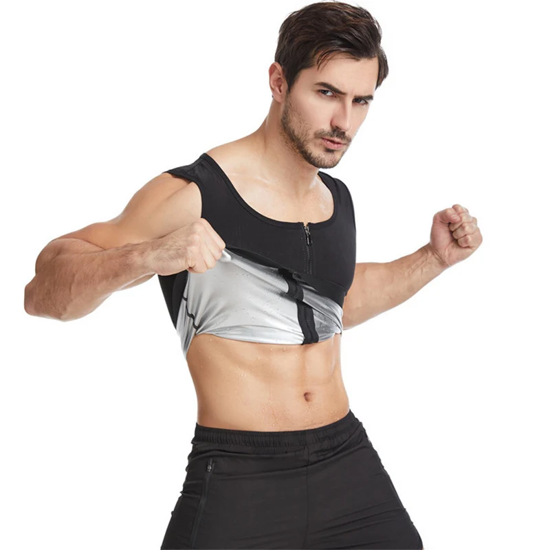 Men's Slimming Waist Trainer Sweat Corset Body Shaper Modeling Vest Belt Body shapewear Chest Binder Shirt
Men's Slimming Waist Trainer Sweat Corset Body Shaper Modeling Vest Belt Body shapewear Chest Binder Shirt