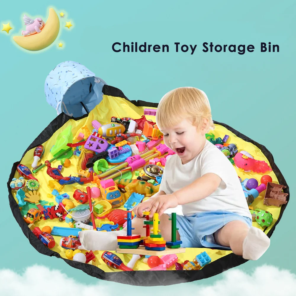 AMTUOFO Toy Kid Bag Basket Bin Bucket Large Capacity Play Mat Creative Speedy Doll Organizer Quick Clean-up Storage Container 
AMTUOFO Toy Kid Bag Basket Bin Bucket Large Capacity Play Mat Creative Speedy Doll Organizer Quick Clean-up Storage Container