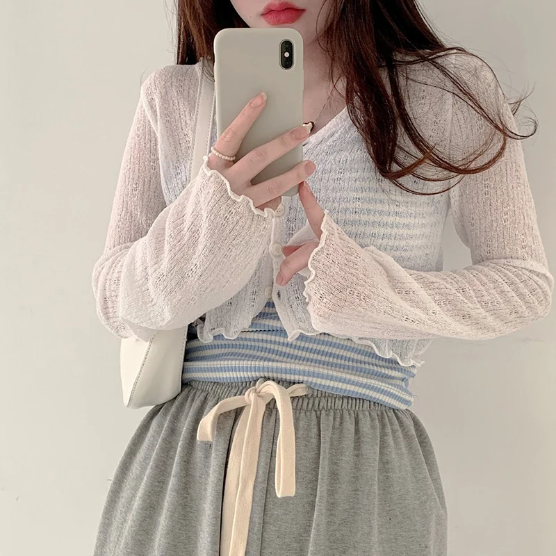 Y2K Knitted Crop Top Women Casual Solid Vintage Tshirt Pocket Long Sleeve Streetwear Tees Korean Autumn Chic Pullovers
Y2K Knitted Crop Top Women Casual Solid Vintage Tshirt Pocket Long Sleeve Streetwear Tees Korean Autumn Chic Pullovers