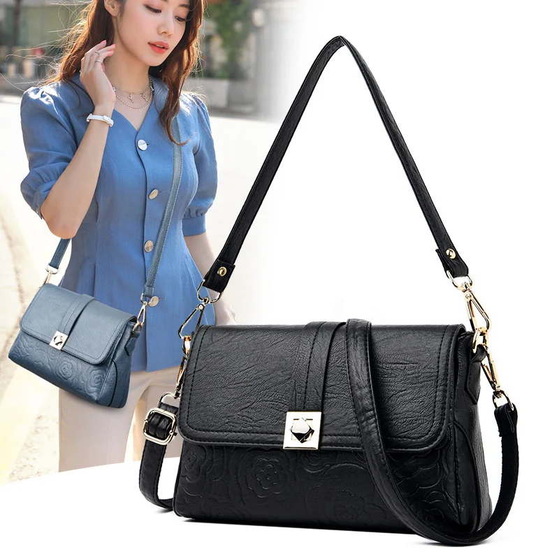 OLD TANG Ladies Fashion Handbag Pu Leather Shoulder Bags for Women 2021 New Style Casual Simple Style Messenger Bag Sac A Main
OLD TANG Ladies Fashion Handbag Pu Leather Shoulder Bags for Women 2021 New Style Casual Simple Style Messenger Bag Sac A Main