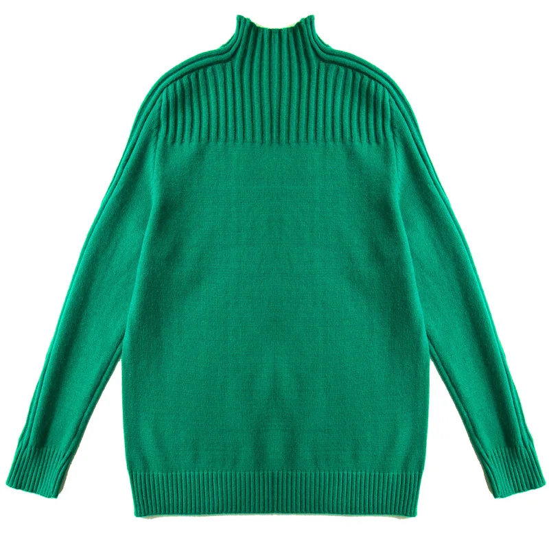 2020 New Korean Version Knitted Shirt Short Autumn and Winter Solid Loose Thick Pullover High Neck Long Sleeves Women's Sweater
2020 New Korean Version Knitted Shirt Short Autumn and Winter Solid Loose Thick Pullover High Neck Long Sleeves Women's Sweater