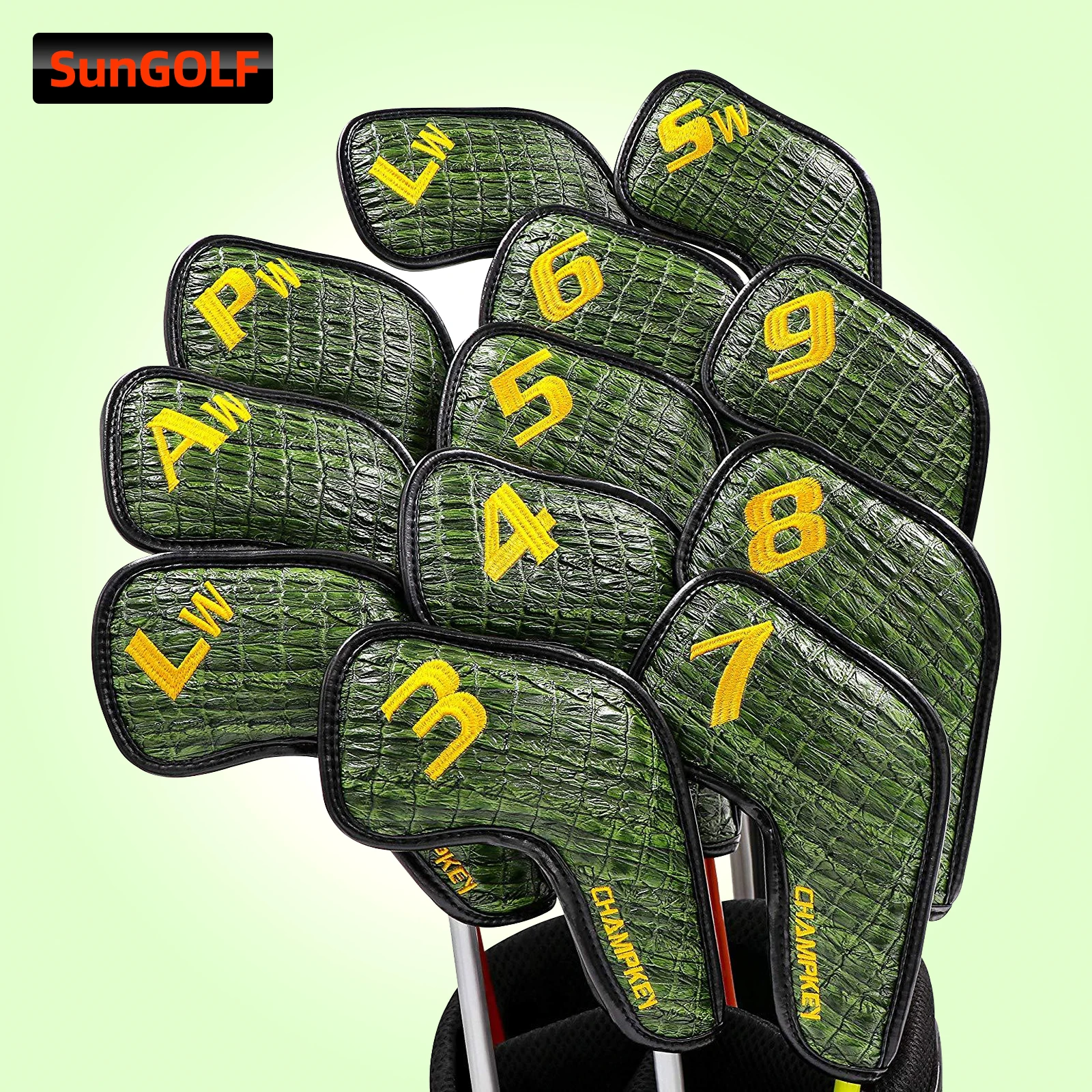 Golf Club Iron Cover Headcover Genuine Leather Golf Iron Head Covers Golf Club Iron Headovers Wedges Covers 12pcs/set 3-9 A PSL
Golf Club Iron Cover Headcover Genuine Leather Golf Iron Head Covers Golf Club Iron Headovers Wedges Covers 12pcs/set 3-9 A PSL