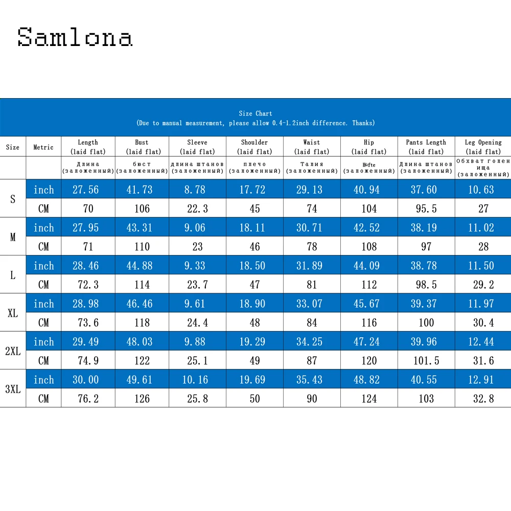 Samlona Plus Size 3xl Men Set Casual Latest 2021 Slim T-shirt Multi-pockets Drawstring Pants Men Two Piece Outfits ropa hombre
Samlona Plus Size 3xl Men Set Casual Latest 2021 Slim T-shirt Multi-pockets Drawstring Pants Men Two Piece Outfits ropa hombre