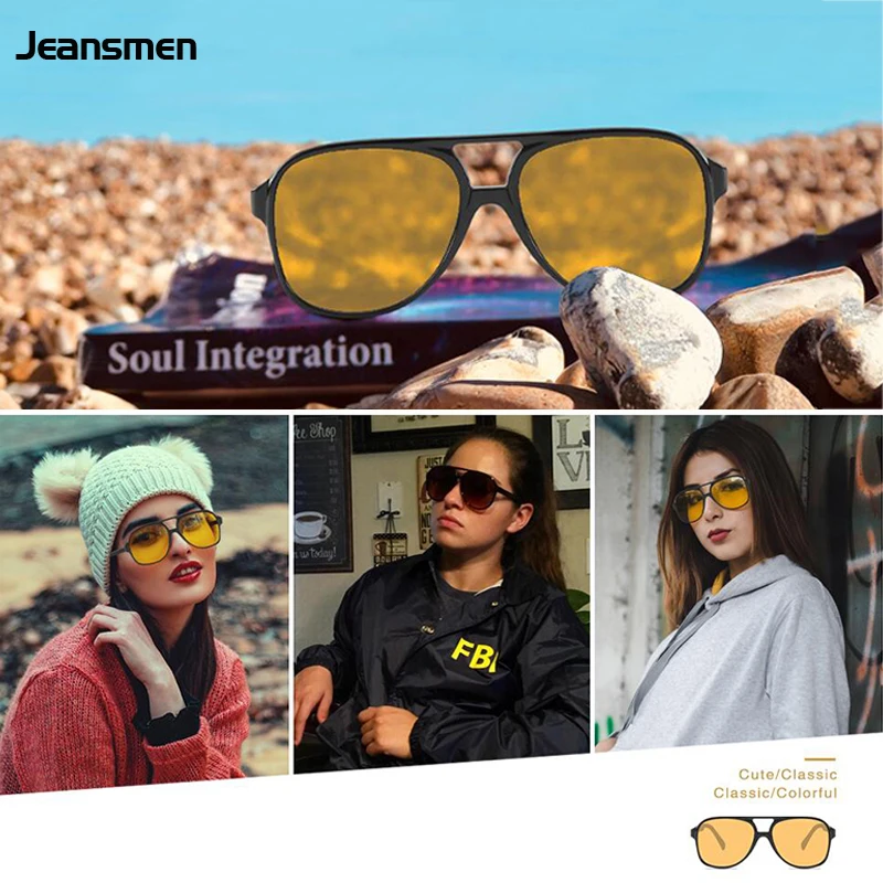 INS Trendy Yollow Lens Pilot Sunglasses For Men Vintage 80s Oversized Driving Sunglasses Women Ocean Lens UV Protection Glasses
INS Trendy Yollow Lens Pilot Sunglasses For Men Vintage 80s Oversized Driving Sunglasses Women Ocean Lens UV Protection Glasses