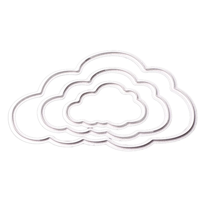 3pcs Clouds Metal Die Cuts Metal Cutting Dies Scrapbooking Embossing Folder Cards Making Crafts Dies Cut
3pcs Clouds Metal Die Cuts Metal Cutting Dies Scrapbooking Embossing Folder Cards Making Crafts Dies Cut