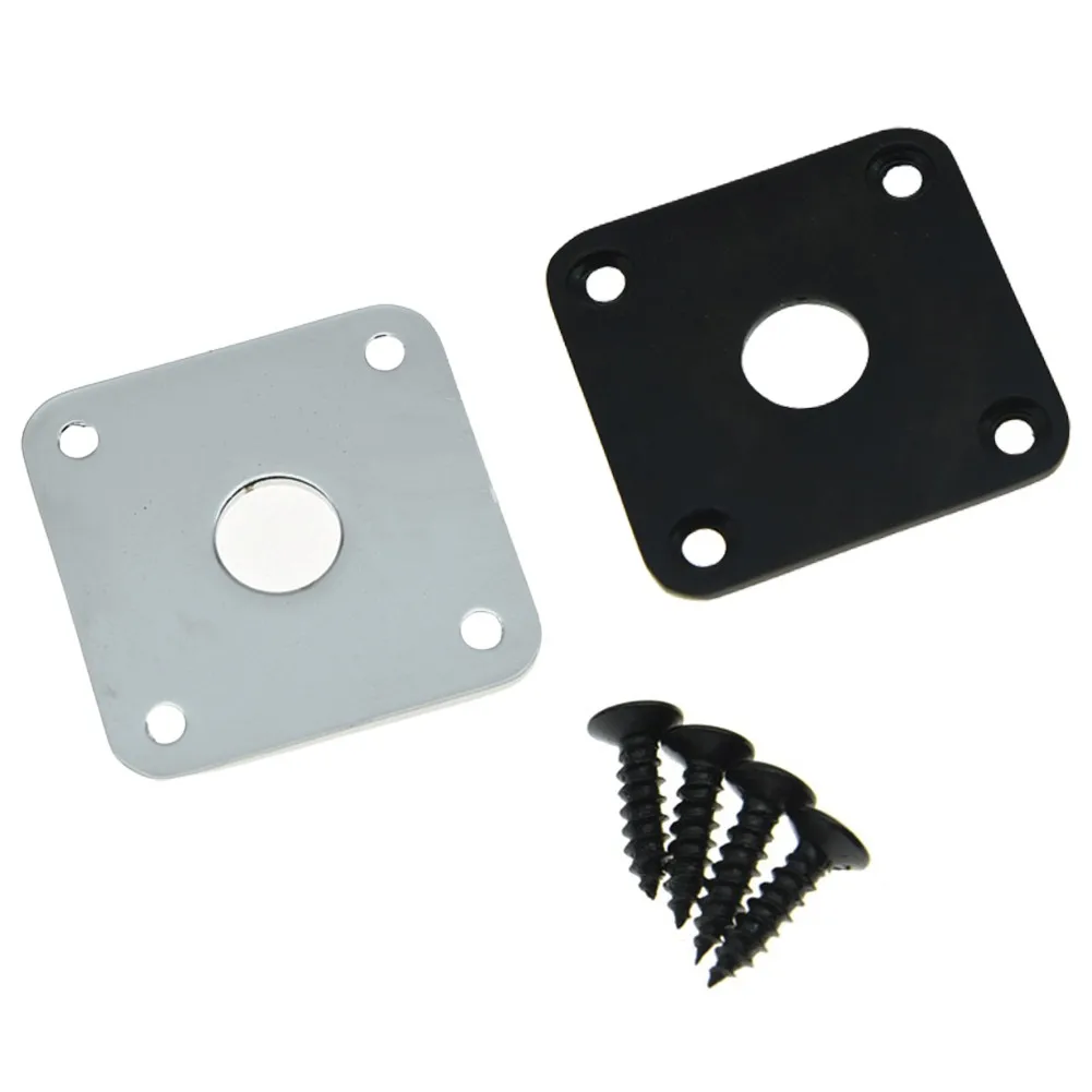Guitar Rectangular Output Socket Metal Square Board Jack Interface Connection Hole Guitar Square Style Jack Plate Instrument Acc
Guitar Rectangular Output Socket Metal Square Board Jack Interface Connection Hole Guitar Square Style Jack Plate Instrument Acc