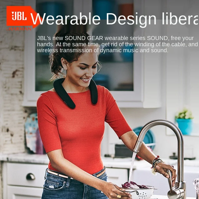 JBL Soundgear Music Magic Ring Wearable Wireless Bluetooth Speaker Portable Portable TV Audio
JBL Soundgear Music Magic Ring Wearable Wireless Bluetooth Speaker Portable Portable TV Audio