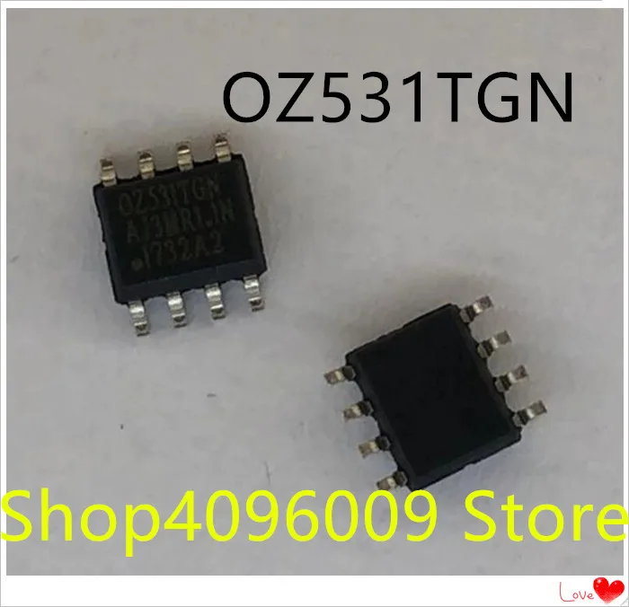 NEW 10PCS/LOT OZ531TGN OZ531 0Z531TGN SOP-8
NEW 10PCS/LOT OZ531TGN OZ531 0Z531TGN SOP-8