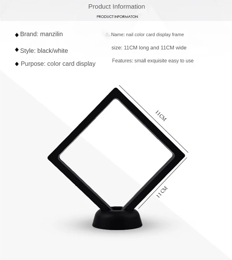 Black White False Nail Tips Nail Art Display Stand Nail Beauty Display Board Transparent Nail Works Background props Nail Tools
Black White False Nail Tips Nail Art Display Stand Nail Beauty Display Board Transparent Nail Works Background props Nail Tools