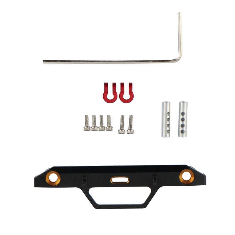 Metal Front Bumper with Hook for 1/24 RC Crawler Car Axial SCX24 90081 AXI00002 Upgrade Parts
Metal Front Bumper with Hook for 1/24 RC Crawler Car Axial SCX24 90081 AXI00002 Upgrade Parts