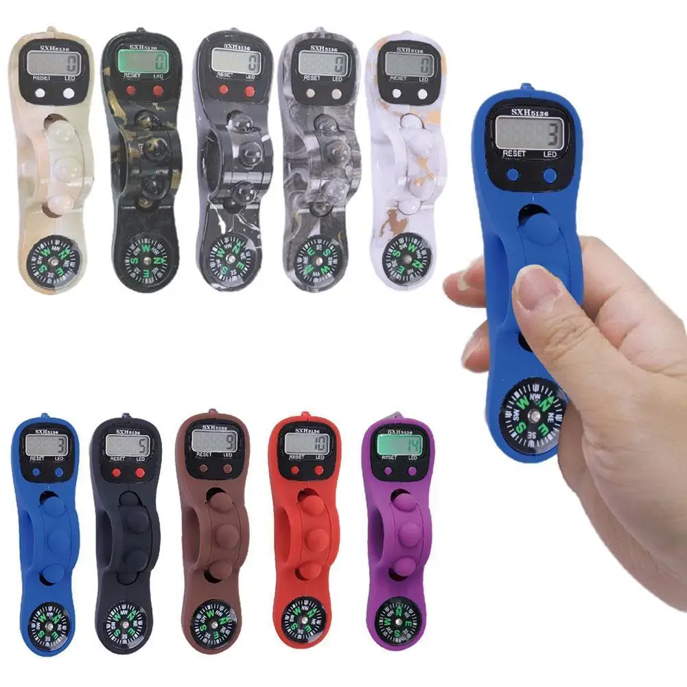Portable Handheld Digital Beads Counter Finger Game Toy Auto Turn Off Memory Function Decompression Relaxation Meditati Tool
Portable Handheld Digital Beads Counter Finger Game Toy Auto Turn Off Memory Function Decompression Relaxation Meditati Tool
