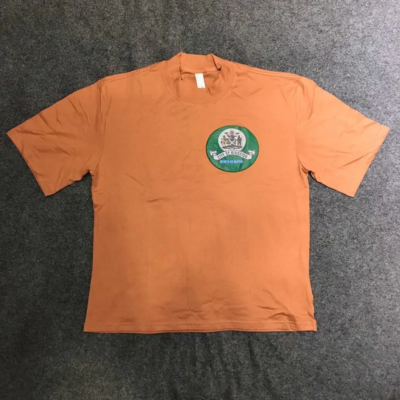 Jesus IS King t shirt 3D Foam Jamaica Seal 1:1 top version Jesus is King top tees men women Kanye West Jesus Is King T-shirts
Jesus IS King t shirt 3D Foam Jamaica Seal 1:1 top version Jesus is King top tees men women Kanye West Jesus Is King T-shirts