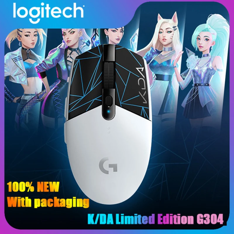 Игровая беспроводная мышь Logitech G304, оптическая игровая мышь с поддержкой рабочего стола/ноутбука, оптическая мышь с windows KDA Ltd Edition
Игровая беспроводная мышь Logitech G304, оптическая игровая мышь с поддержкой рабочего стола/ноутбука, оптическая мышь с windows KDA Ltd Edition