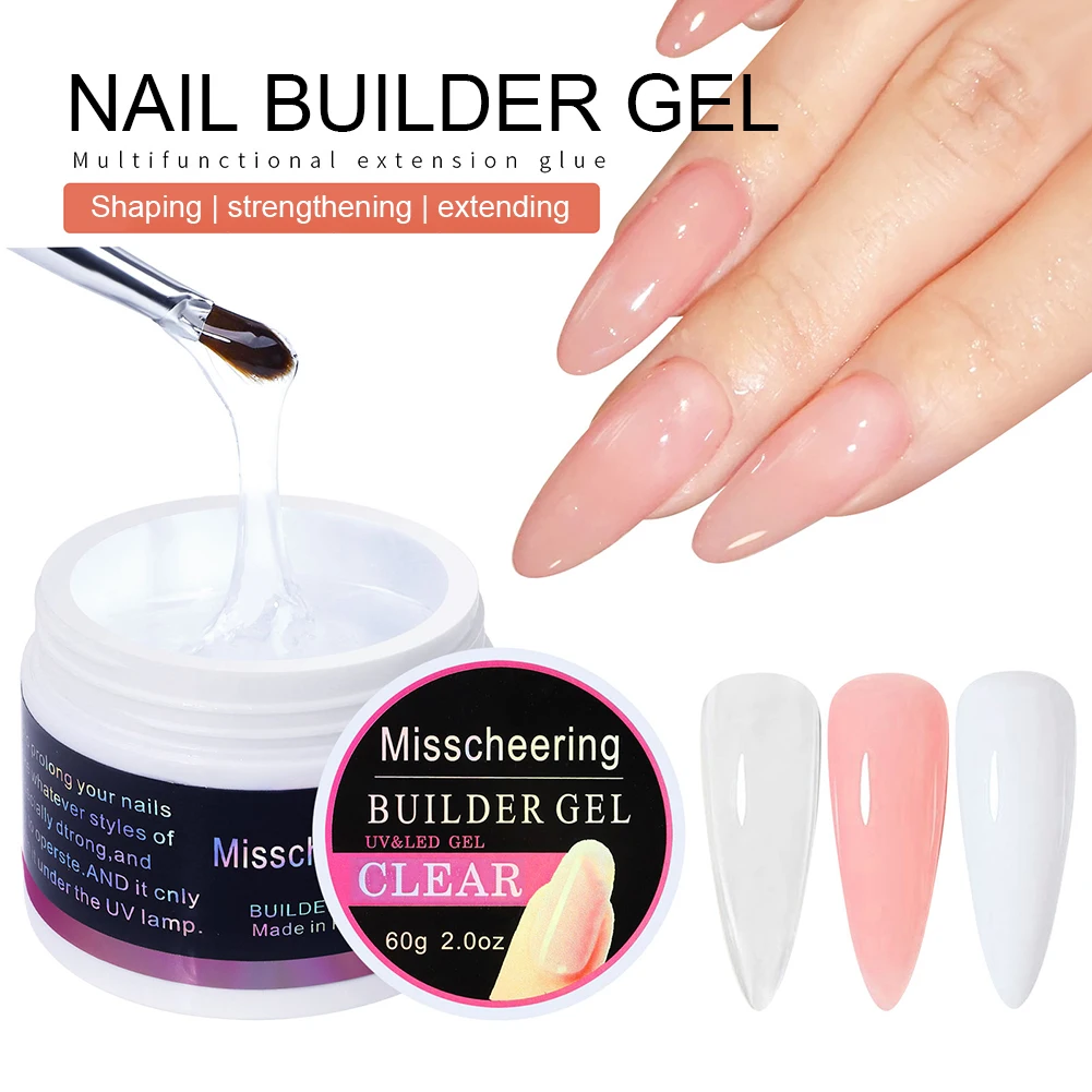 3 Colors Builder Gel for Nails Fast Drying Strengthen Nail Extension Gel Long Lasting Nail Builder Manicure Nail Art Set
3 Colors Builder Gel for Nails Fast Drying Strengthen Nail Extension Gel Long Lasting Nail Builder Manicure Nail Art Set