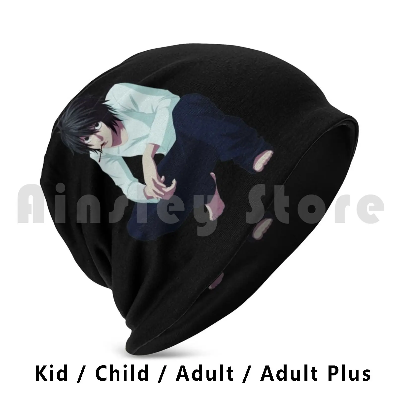 L In Typical Sitting Position Beanie Hedging Cap DIY Print Cushion Death Note Shinigami Anime Light Japan Cartoon God Of
L In Typical Sitting Position Beanie Hedging Cap DIY Print Cushion Death Note Shinigami Anime Light Japan Cartoon God Of