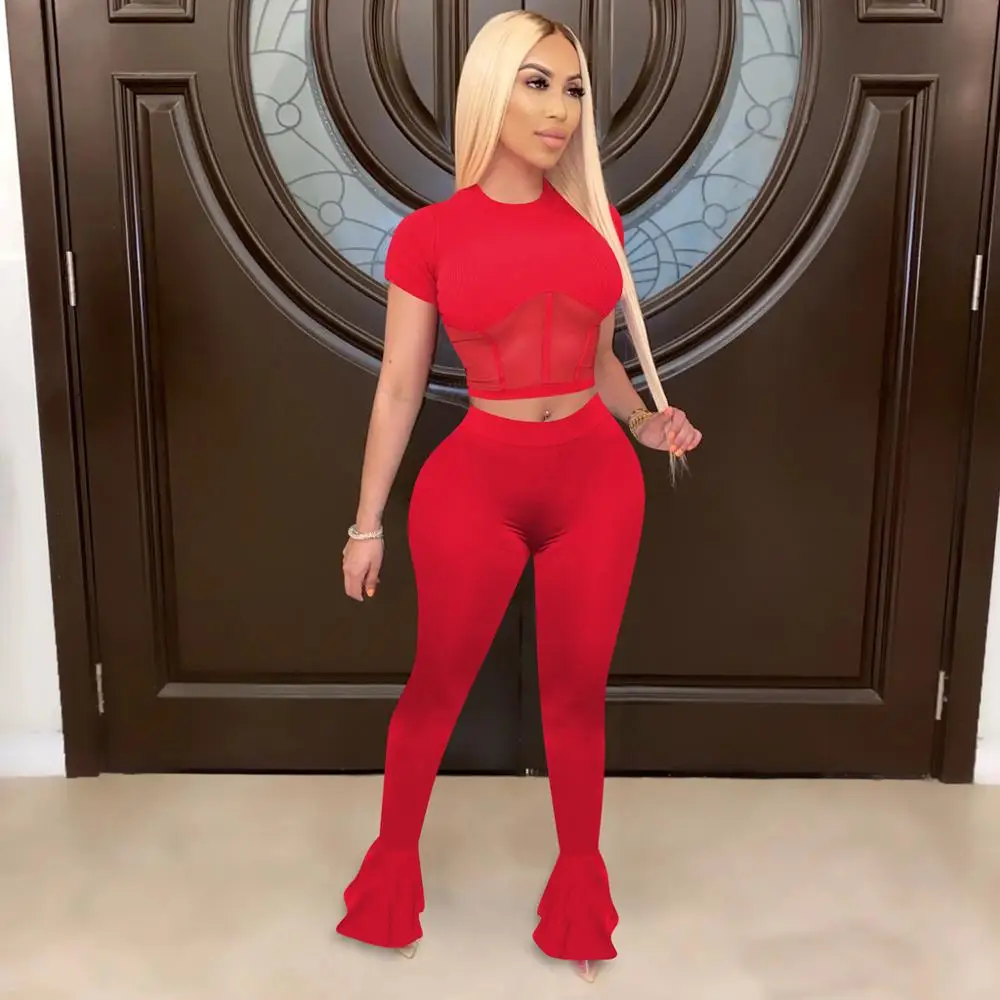 2 Piece Set Women Two Piece Set Summer Clothes Crop Top Pants Two Pieces Sets Femme Outfits Sexy Streetwear Solid O Neck
2 Piece Set Women Two Piece Set Summer Clothes Crop Top Pants Two Pieces Sets Femme Outfits Sexy Streetwear Solid O Neck