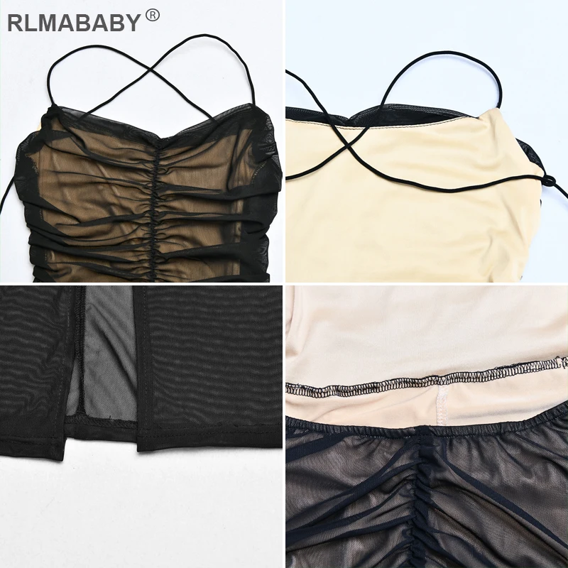 Transparent Backless Summer Maxi Long Dress Spaghetti Strap Ruched Bodycon Beach Dress Split Bandage Dress Women Sexy Mesh Dress
Transparent Backless Summer Maxi Long Dress Spaghetti Strap Ruched Bodycon Beach Dress Split Bandage Dress Women Sexy Mesh Dress